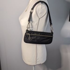 Perfect Party Black Clutch with Strap